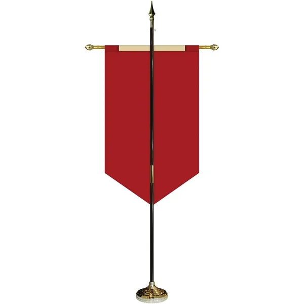 30" x 48" Premium Custom Digitally Printed Gonfalon V-Cut Banner with... from ASI 80228 Quinn