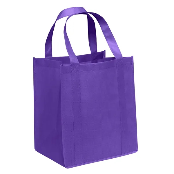 Non-Woven Polypropylene grocery tote with dual reinforced handles.... from ASI 37940 Bag Makers Inc