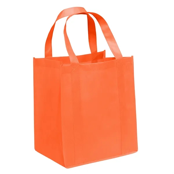 Non-Woven Polypropylene grocery tote with dual reinforced handles.... from ASI 37940 Bag Makers Inc