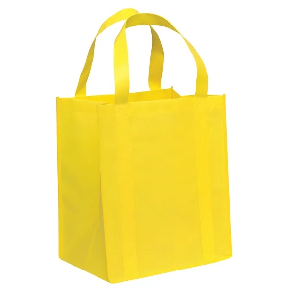 Non-Woven Polypropylene grocery tote with dual reinforced handles.... from ASI 37940 Bag Makers Inc