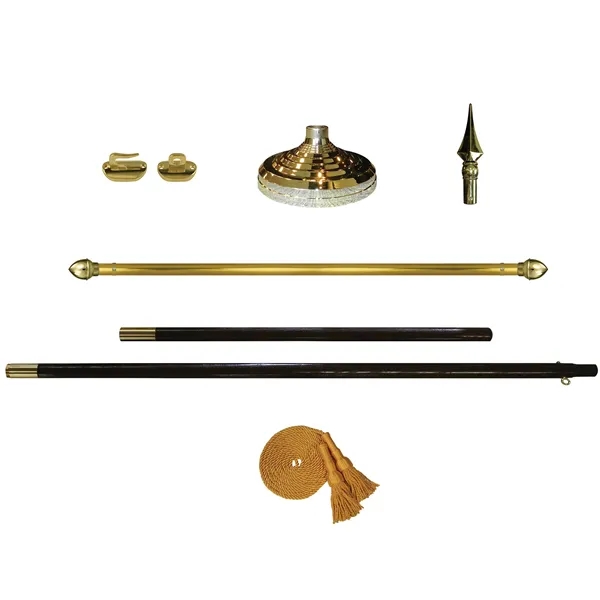 36" x 72" Premium Custom Digitally Printed Gonfalon V-Cut Banner with... from ASI 80228 Quinn