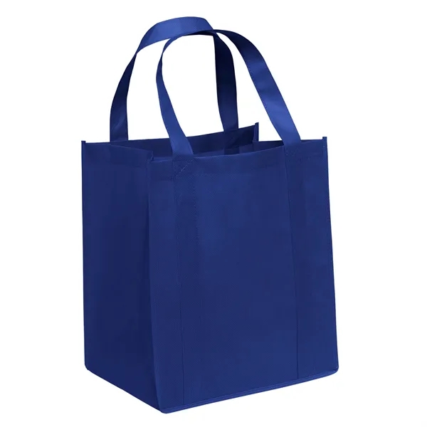 Non-Woven Polypropylene grocery tote with dual reinforced handles.... from ASI 37940 Bag Makers Inc
