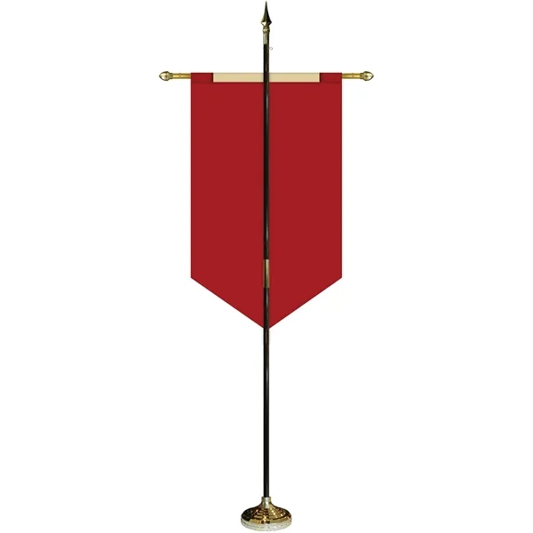 30" x 48" Premium Custom Digitally Printed Gonfalon V-Cut Banner with... from ASI 80228 Quinn