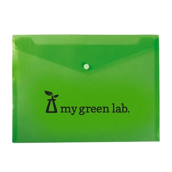 13 1/8" x 9 1/2" polypro snap envelope that holds 50-100... from ASI 63549 Jornik Manufacturing Corp / Jornik