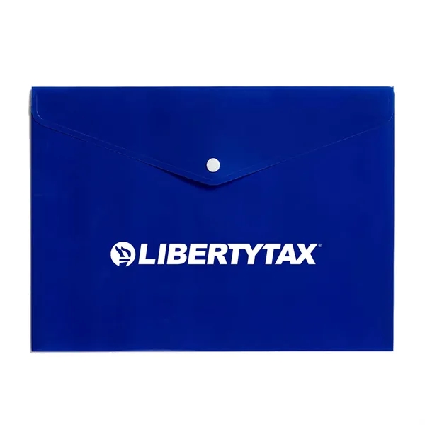 13 1/8" x 9 1/2" polypro snap envelope that holds 50-100... from ASI 63549 Jornik Manufacturing Corp / Jornik