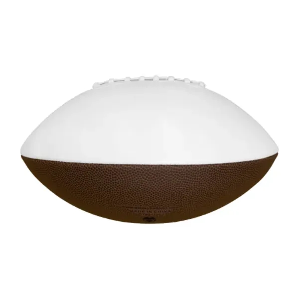 14" premium full size synthetic leather signature football with white autograph... from ASI 55675 Galaxy Balloons Inc / Galactic Fun Time Line