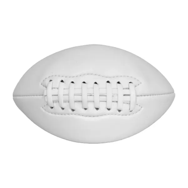 8" premium mini synthetic leather signature football with white autograph panels.... from ASI 55675 Galaxy Balloons Inc / Galactic Fun Time Line