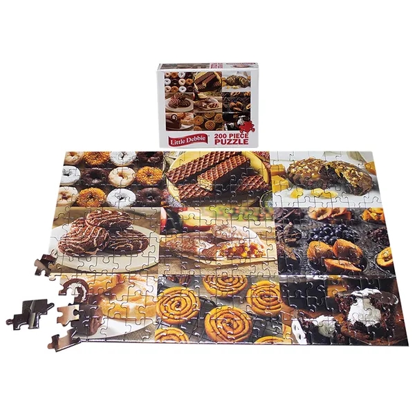 11" x 16" large 200-piece jigsaw puzzle in chipboard box.... from ASI 44830 The Chest