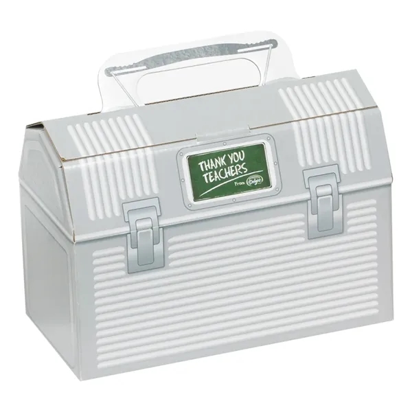 9" x 4 1/2" x 6 1/2" E-flute corrugate lunch box... from ASI 44830 The Chest