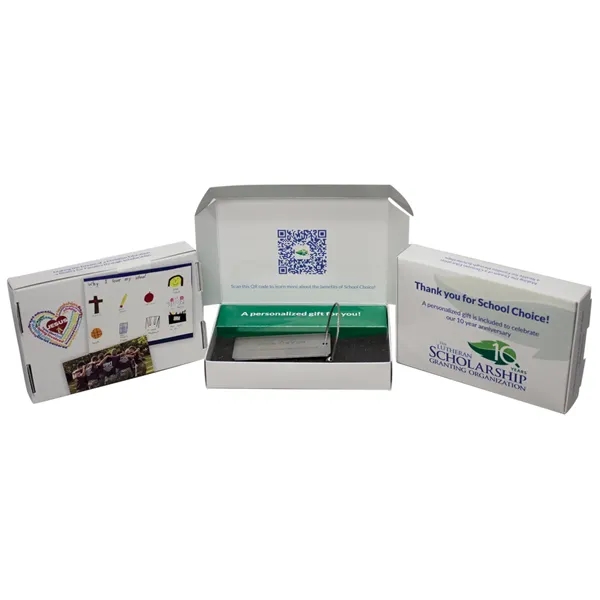 5 1/2" x 3 3/4" x 1" chipboard gift box with... from ASI 44830 The Chest