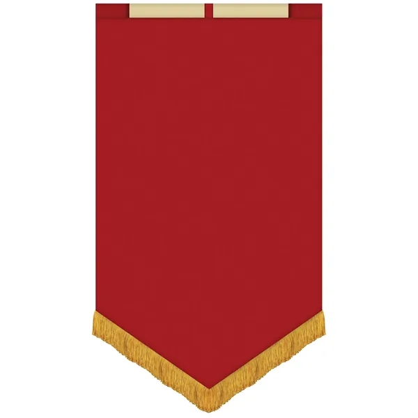 30" x 48" Premium Custom Digitally Printed Gonfalon Straight Cut Banner... from ASI 80228 Quinn