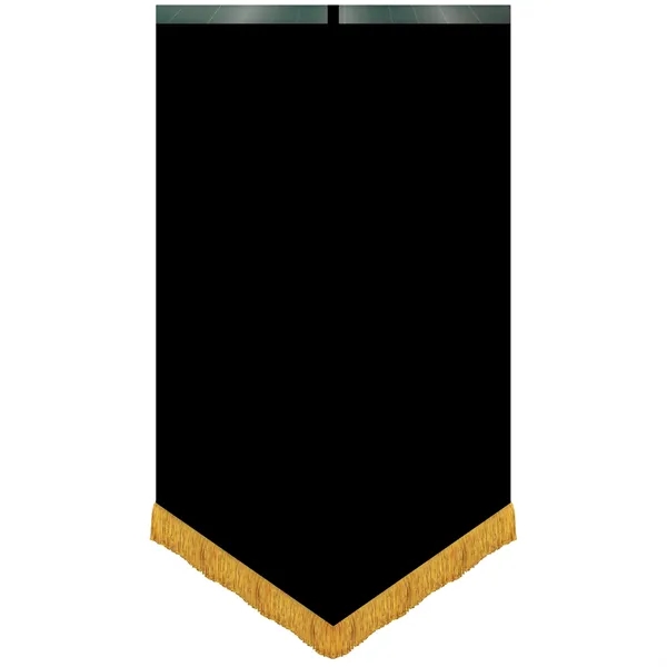 36" x 60" Premium Custom Digitally Printed Gonfalon Straight Cut Banner... from ASI 80228 Quinn