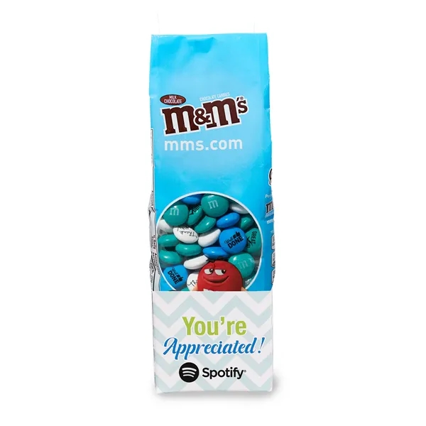 You're Appreciated Caddy with Stock 7 oz. M&M's®... from ASI 44900 NC Custom (CI/Lanco) / Chocolate Inn