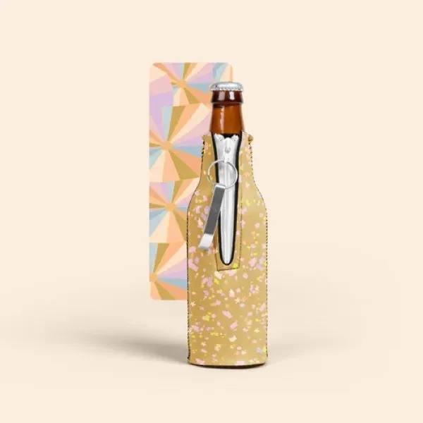 7.625" x 2.125" aluminum and neoprene zippered bottle holder with detachable... from ASI 74710 Numo / NUMO