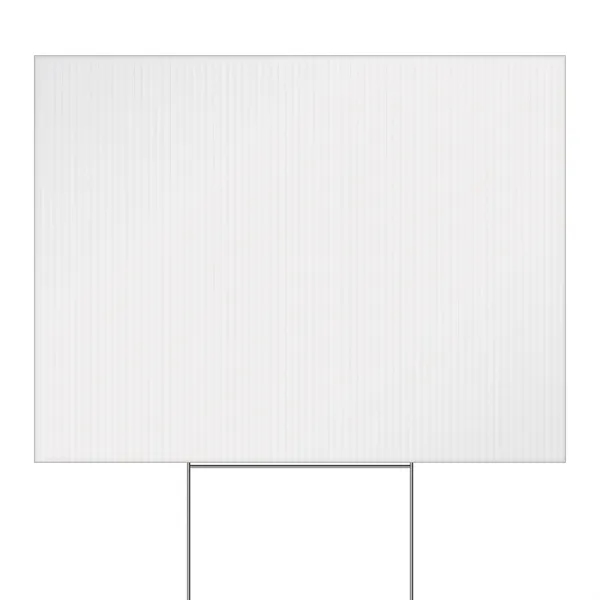 24" x 18" 4 mil Corrugated Single Sided Yard Sign with... from ASI 80228 Quinn