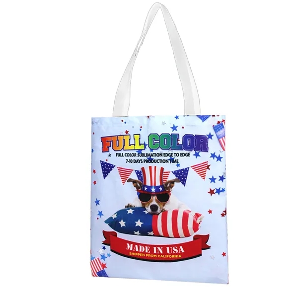 14" x 16" open tote bag with dual handles, edge to... from ASI 37980 Bagworld