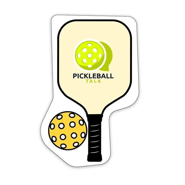 20 mil Pickleball shaped magnet that's made in the USA and... from ASI 54040 Fey Promo / Magna-Tel by Fey