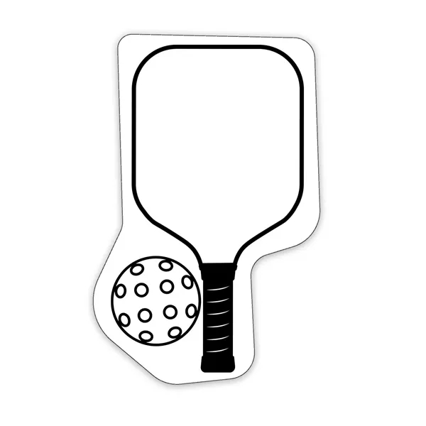 35 mil Pickleball shaped magnet that's made in the USA and... from ASI 54040 Fey Promo / Magna-Tel by Fey