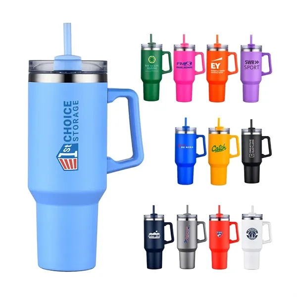 40 oz Straw Travel Mug... from ASI 31517 Admart Products