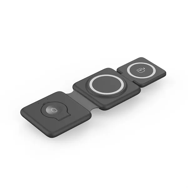Compact foldable 3-in-1 MagSafe charging station... from ASI 34800 Alstar Creations