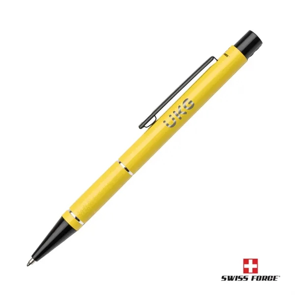 The Swiss Force® Aarburg aluminum clicker pen features a streamlined design,... from ASI 84592 St Regis Group