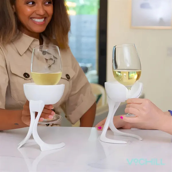 The VoChill™ Stemmed Wine Chiller keeps the chill without giving up... from ASI 84592 St Regis Group
