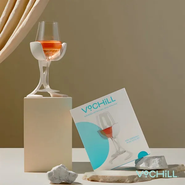The VoChill™ Stemmed Wine Chiller keeps the chill without giving up... from ASI 84592 St Regis Group