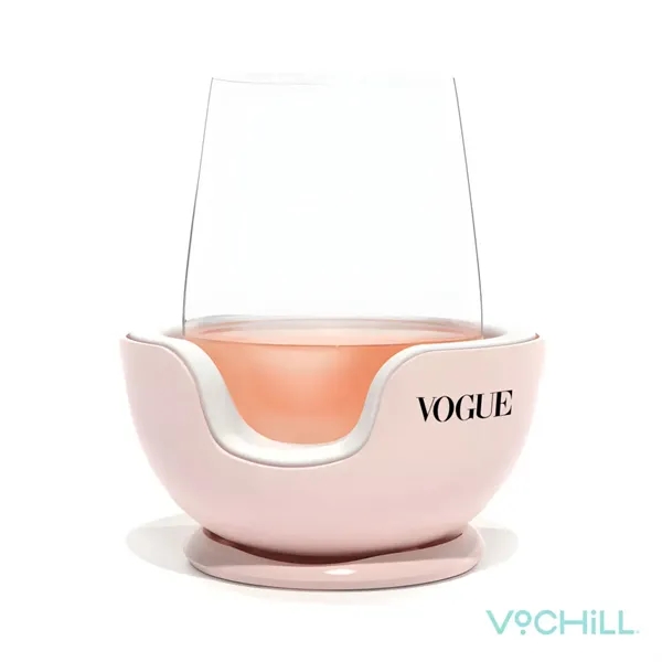 The VoChill™ Stemless Wine Chiller keeps the chill without giving up... from ASI 84592 St Regis Group