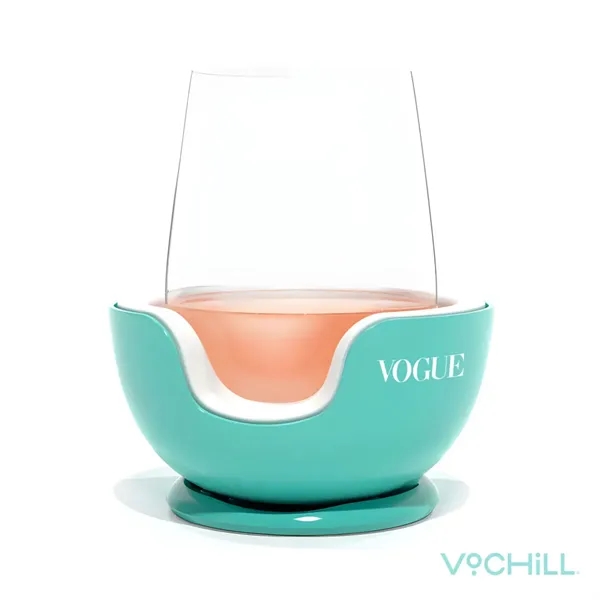 The VoChill™ Stemless Wine Chiller keeps the chill without giving up... from ASI 84592 St Regis Group