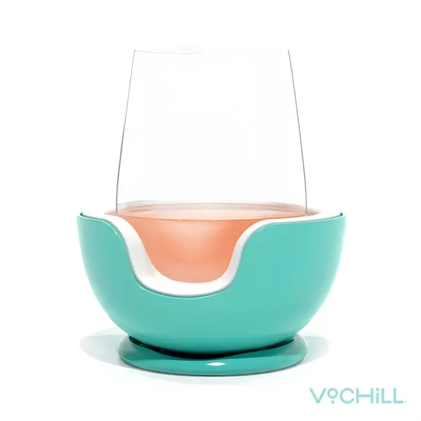 The VoChill™ Stemless Wine Chiller keeps the chill without giving up... from ASI 84592 St Regis Group