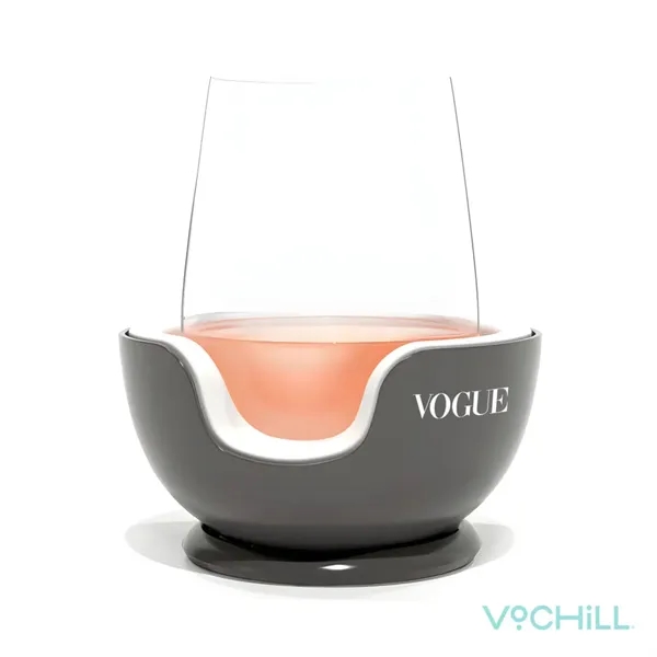 The VoChill™ Stemless Wine Chiller keeps the chill without giving up... from ASI 84592 St Regis Group