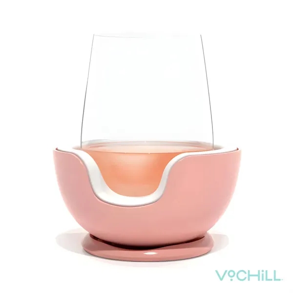 The VoChill™ Stemless Wine Chiller keeps the chill without giving up... from ASI 84592 St Regis Group