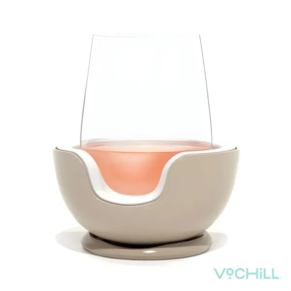 The VoChill™ Stemless Wine Chiller keeps the chill without giving up... from ASI 84592 St Regis Group