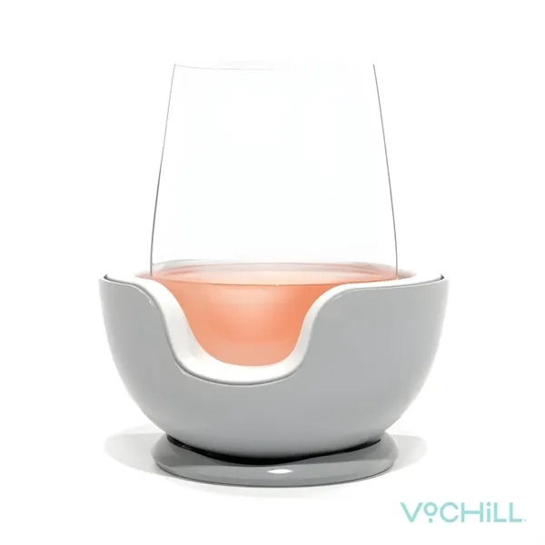 The VoChill™ Stemless Wine Chiller keeps the chill without giving up... from ASI 84592 St Regis Group