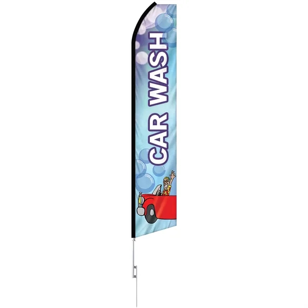 12' Digitally Printed Custom Swooper Banner... from ASI 80228 Quinn