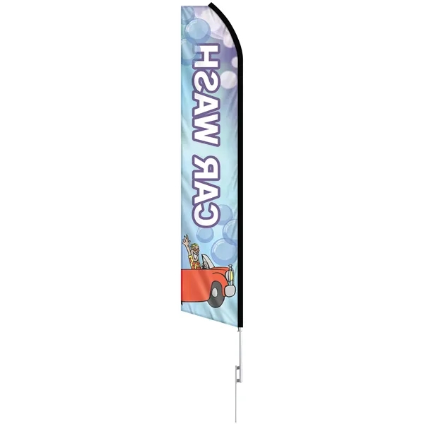 12' Digitally Printed Custom Swooper Banner... from ASI 80228 Quinn