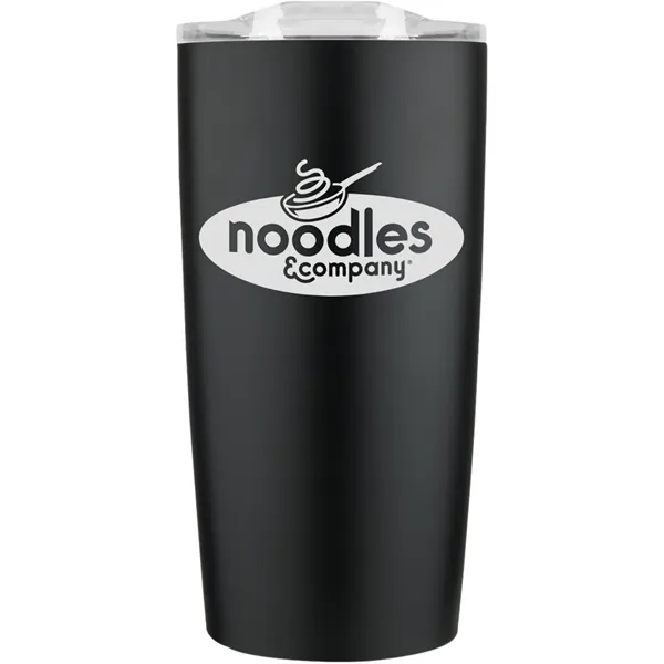 20 oz. stainless steel tumbler with double wall vacuum insulation and... from ASI 57653 Gold Bond