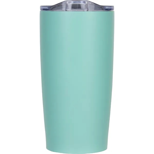 20 oz. stainless steel tumbler with double wall vacuum insulation and... from ASI 57653 Gold Bond