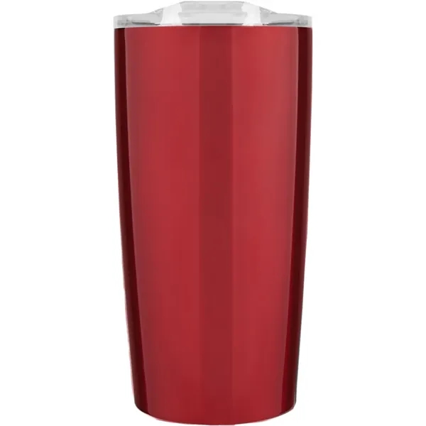 20 oz. stainless steel tumbler with double wall vacuum insulation and... from ASI 57653 Gold Bond