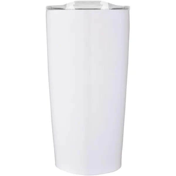 20 oz. stainless steel tumbler with double wall vacuum insulation and... from ASI 57653 Gold Bond