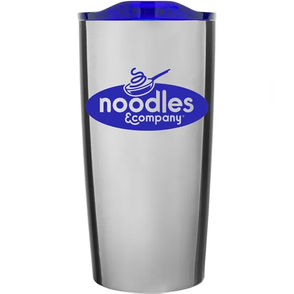 20 oz. stainless steel tumbler with double wall vacuum insulation and... from ASI 57653 Gold Bond