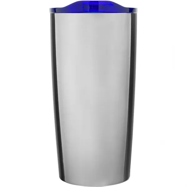 20 oz. stainless steel tumbler with double wall vacuum insulation and... from ASI 57653 Gold Bond