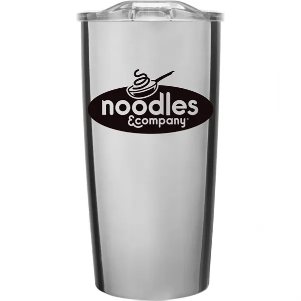 20 oz. stainless steel tumbler with double wall vacuum insulation and... from ASI 57653 Gold Bond