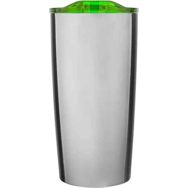 20 oz. stainless steel tumbler with double wall vacuum insulation and... from ASI 57653 Gold Bond