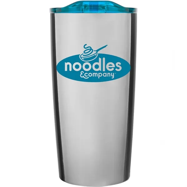 20 oz. stainless steel tumbler with double wall vacuum insulation and... from ASI 57653 Gold Bond