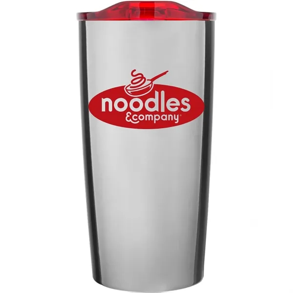 20 oz. stainless steel tumbler with double wall vacuum insulation and... from ASI 57653 Gold Bond