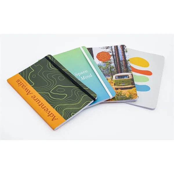 Full-Color Notebooks, available in two stunning styles: Perfect Bound and Saddle... from ASI 45657 Pop! Promos