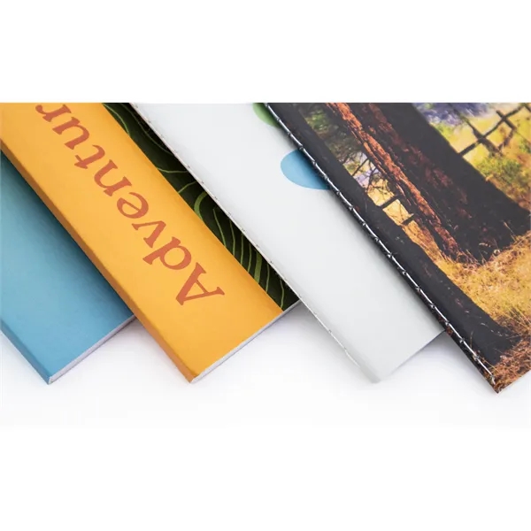 Full-Color Notebooks, available in two stunning styles: Perfect Bound and Saddle... from ASI 45657 Pop! Promos