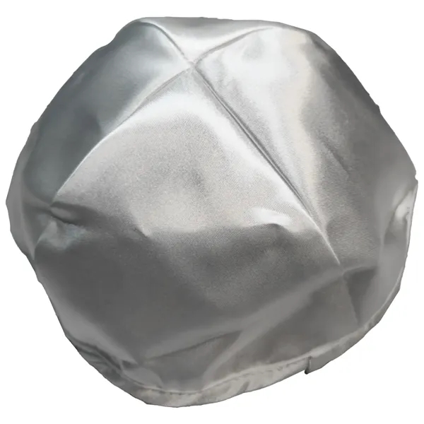 Flat fitted satin yarmulke with white cotton liner.... from ASI 31260 AdCapitol