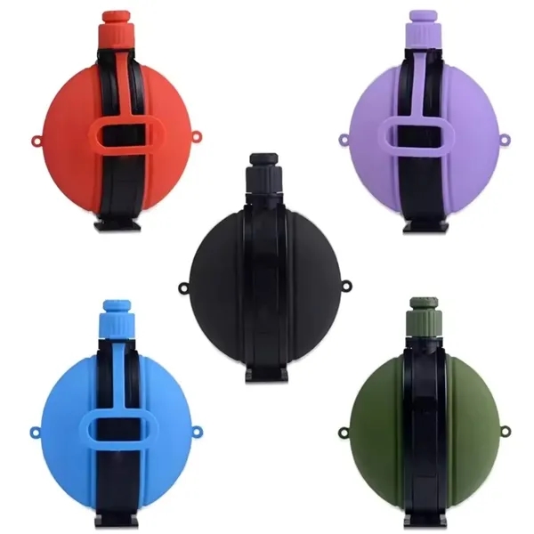 Portable collapsible water bottle, 19.8 oz. plus 1 color silkscreen imprint... from ASI 37218 Athena Promo (tm)